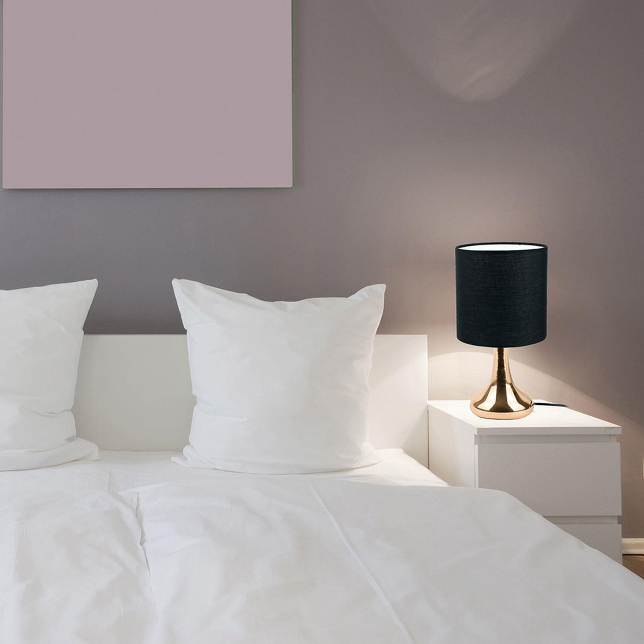 Voir la diapositive 2 : The Home Deco Factory Lampe de chevet design Touch