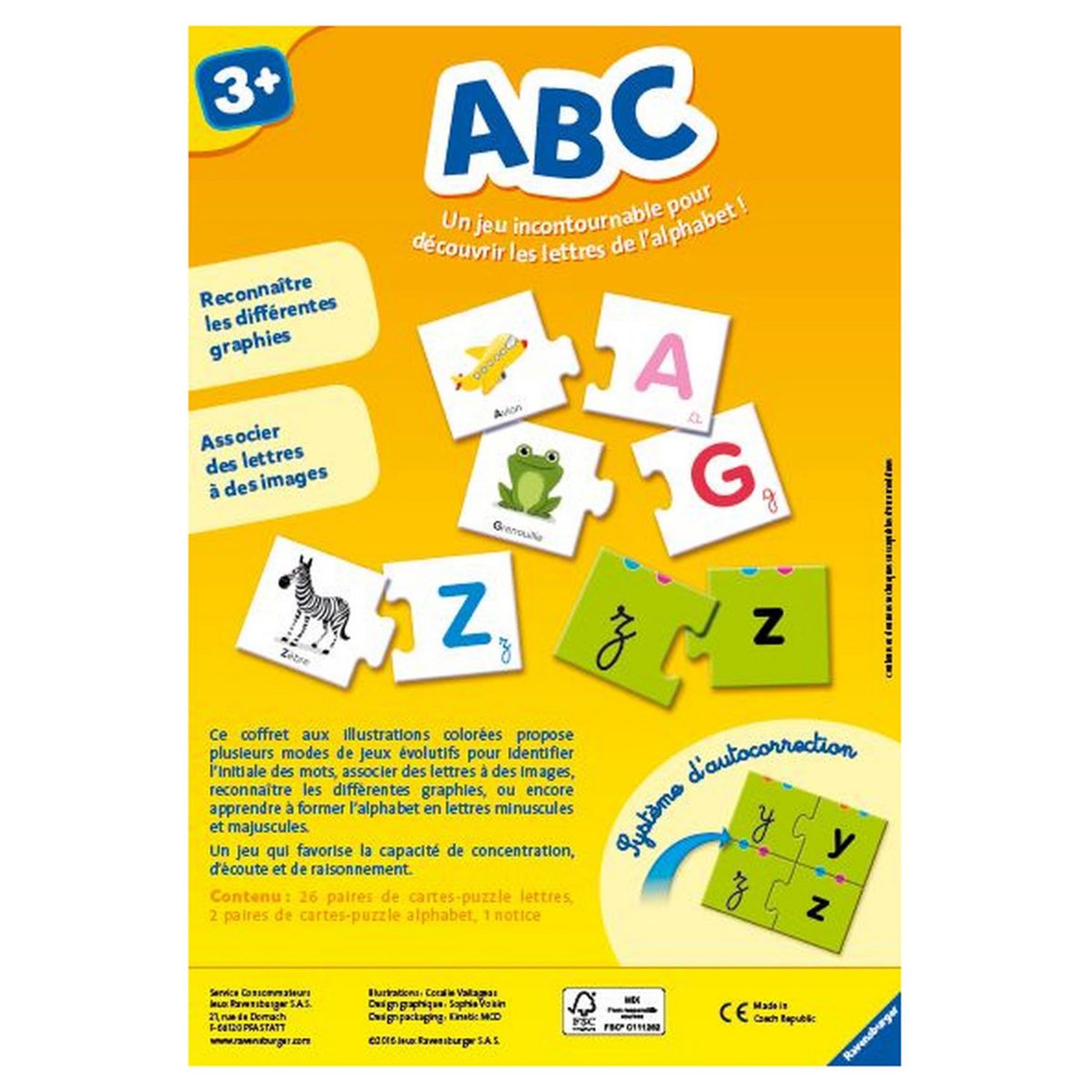 RAVENSBURGER Jeu ABC