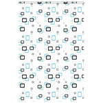 VIDAXL Store enrouleur de douche avec cassette largeur du tissu 146 cm