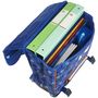 Voir la diapositive 5 : AUCHAN Cartable 36 cm bleu FOOTBALL