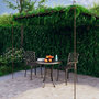 Voir la diapositive 1 : VIDAXL Pergola de jardin Marron antique 4x3x2,5 m Fer