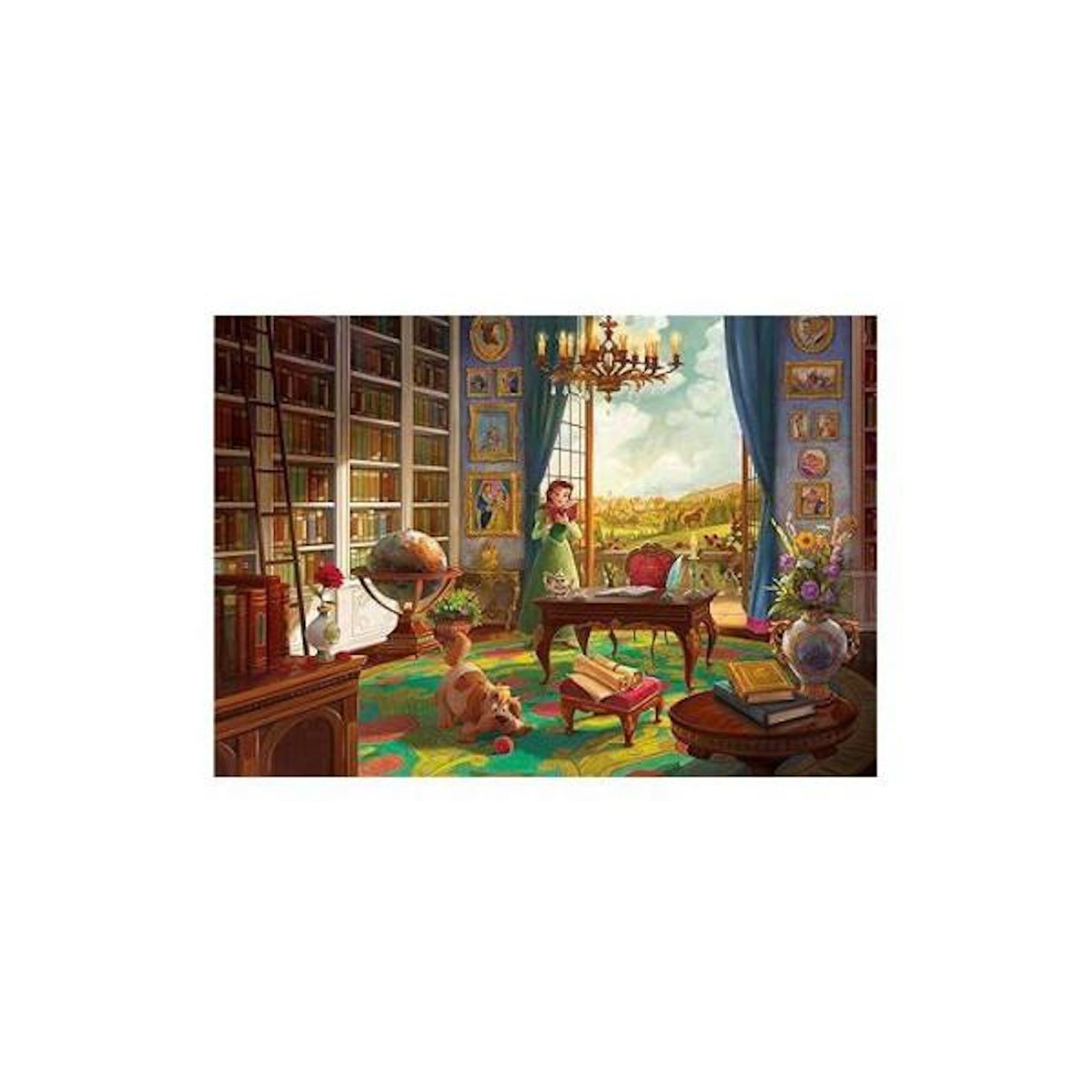 CLEMENTONI Puzzle enfant 500 pièces – Ever After Belle – dès 6 ans – Clementoni