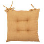 Voir la diapositive 1 : ATMOSPHERA Galette de Chaise  Clem  38x38cm Cannelle