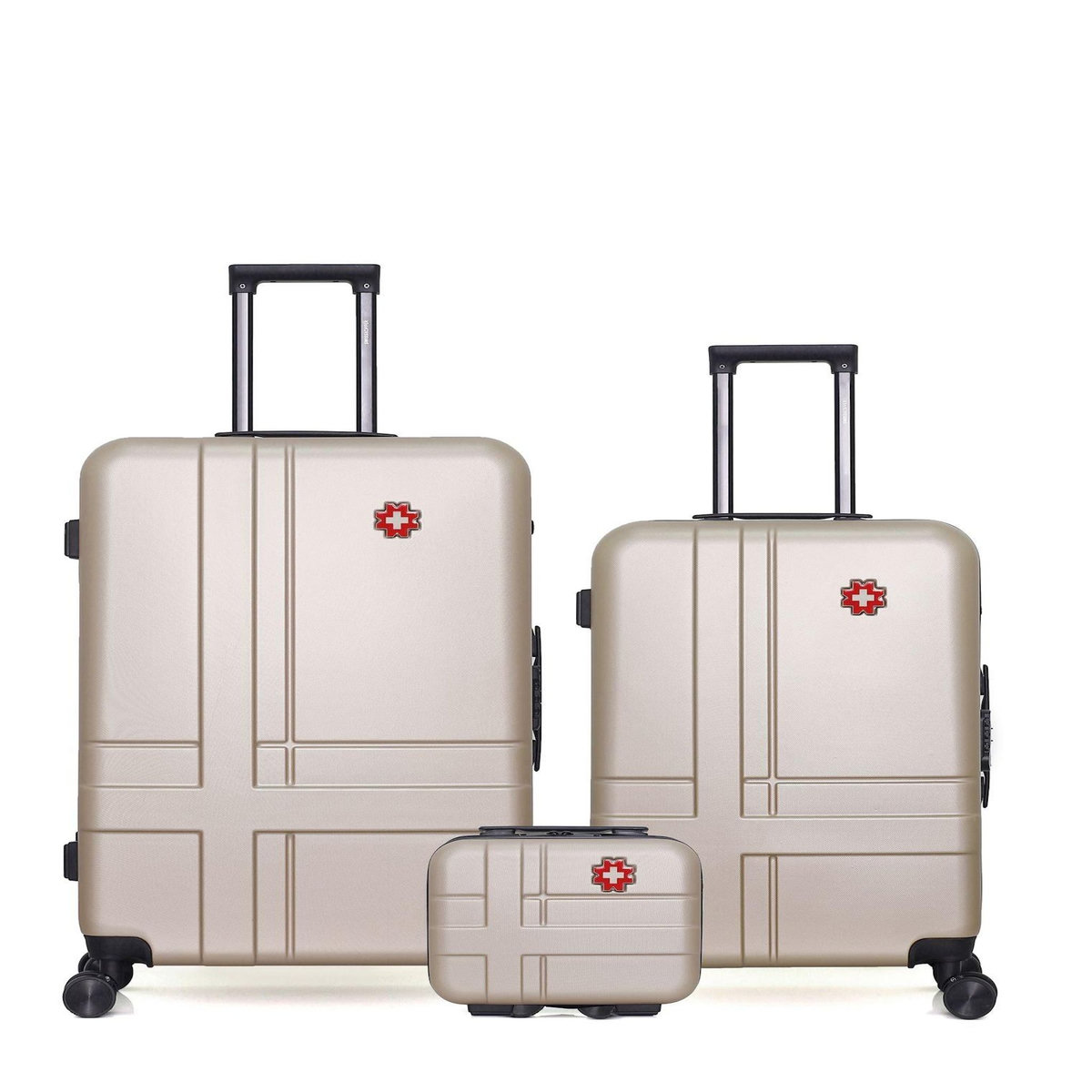 SWISS KOPPER SWISS KOPPER - LOT DE 3 - Valises grand format, weekend et vanity USTER