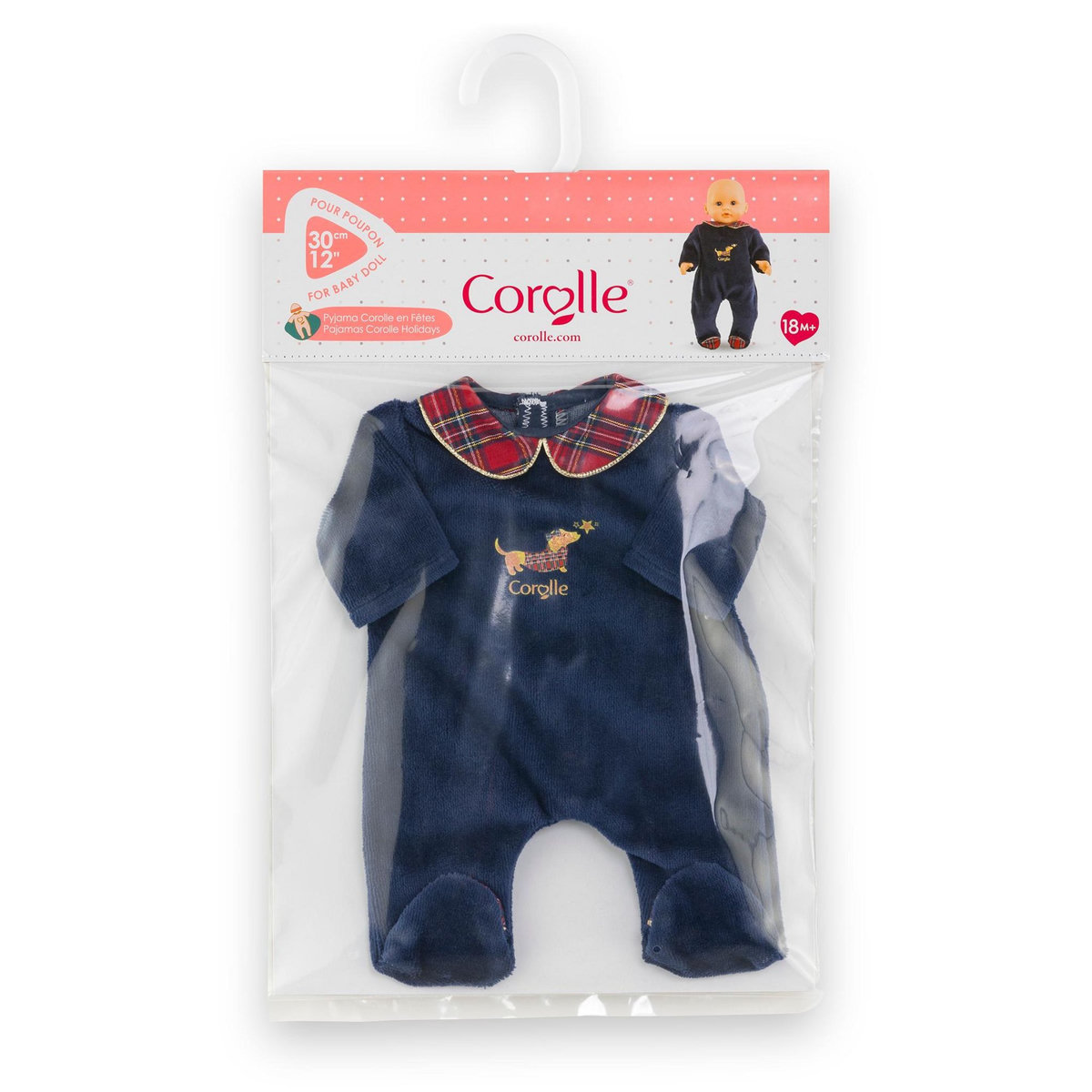 Corolle Pyjama Corolle en Fêtes pour poupon 30 cm