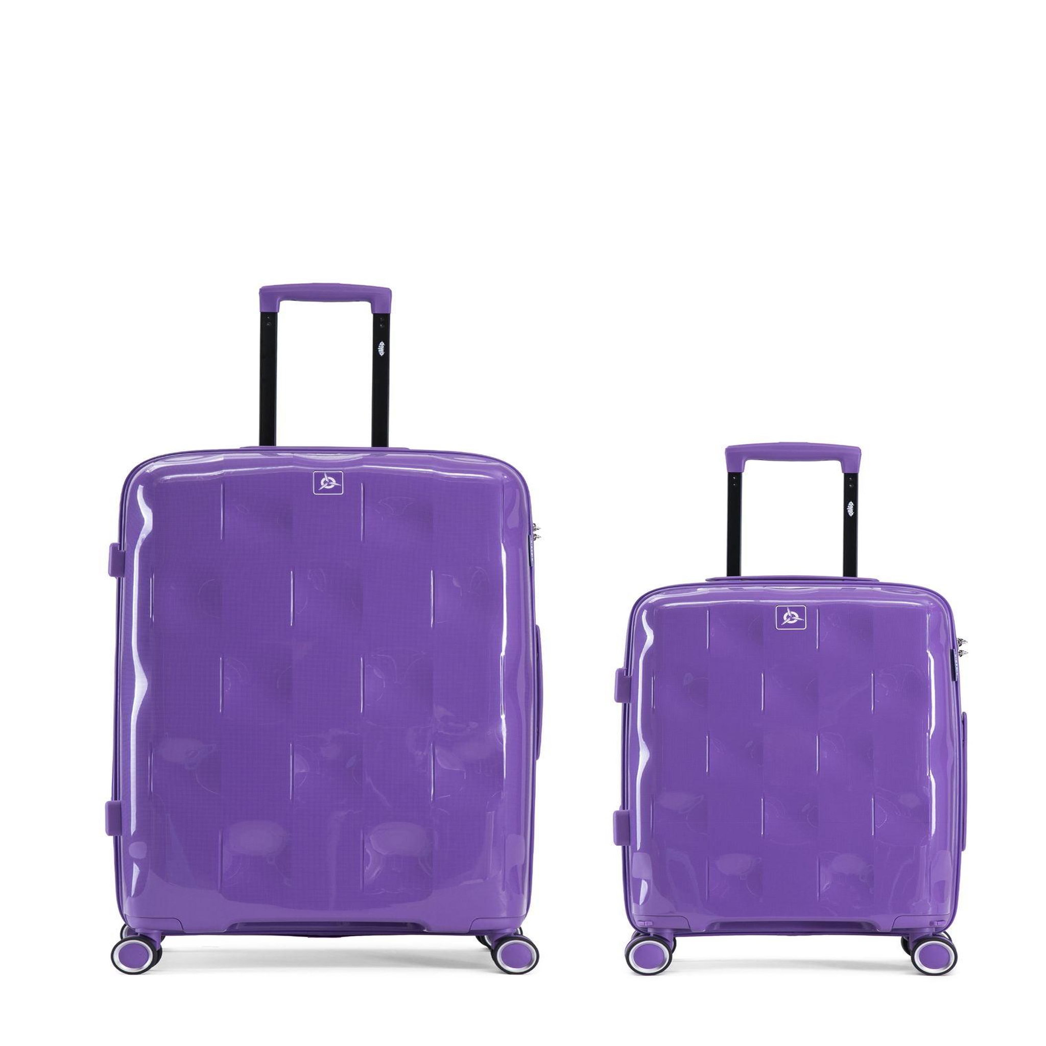 OBAGO Lot de 2 Valises Rigides Grand Format et Cabine AQUILA