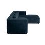 Voir la diapositive 3 : LISA DESIGN Stella - canapé d'angle droit - 4 places - en fausse fourrure