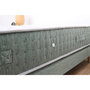Voir la diapositive 5 : Ensemble matelas 792 Ressorts 7 zones Face hiver/été + sommier vert Céladon 160x200 cm HYGGE