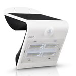 ASLO Projecteur Led Mural Solaire BLANC Détecteur de mouvements 3.2W 400 Lm ASLO