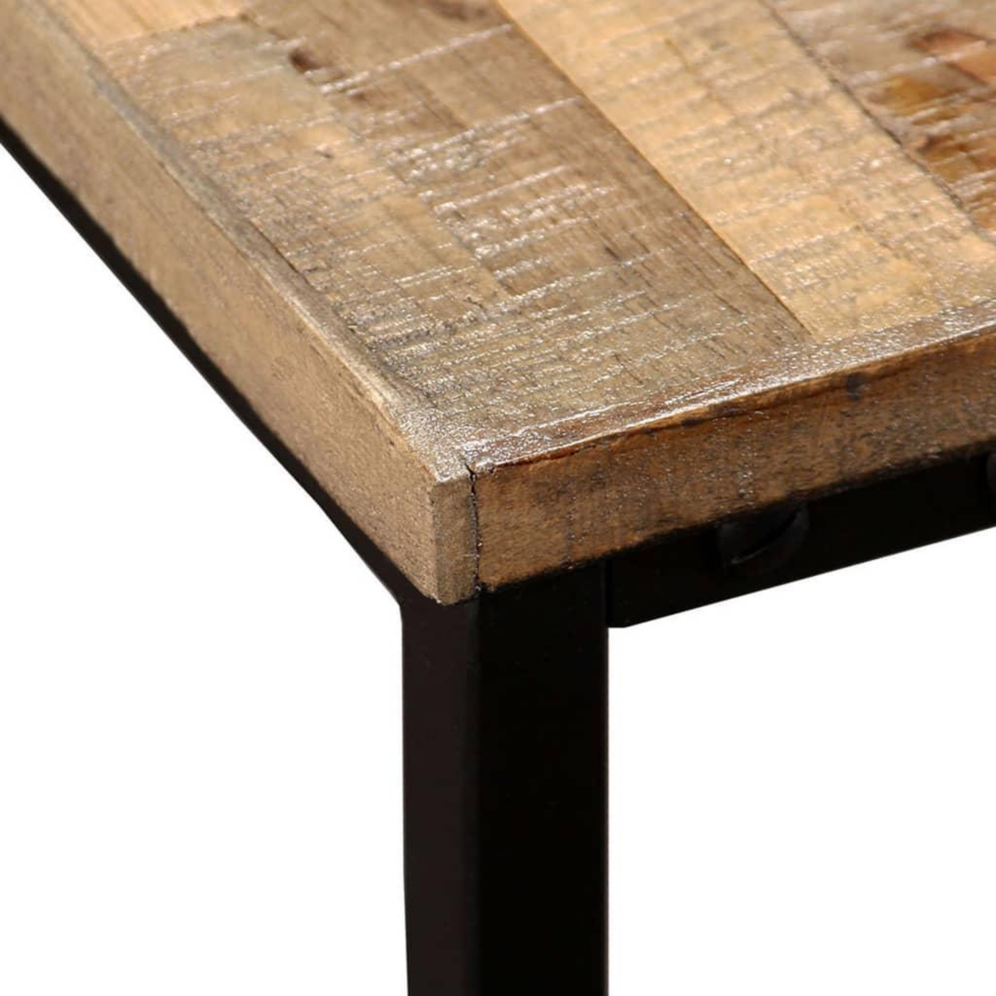 Voir la diapositive 5 : VIDAXL Ensemble de table basse gigogne 2 pcs Teck massif recuperation
