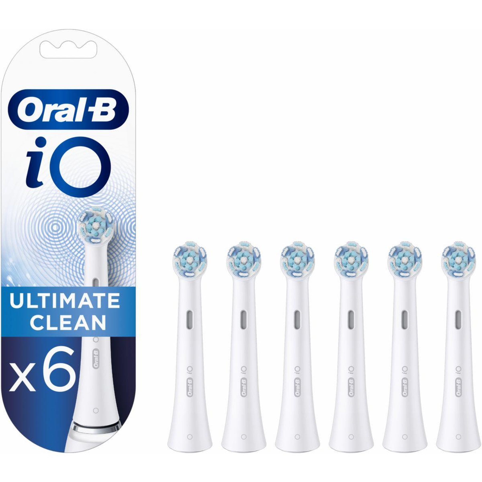 Voir la diapositive 1 : ORAL B Brossette dentaire 6 ct XL Pack iO Ultimate Clean