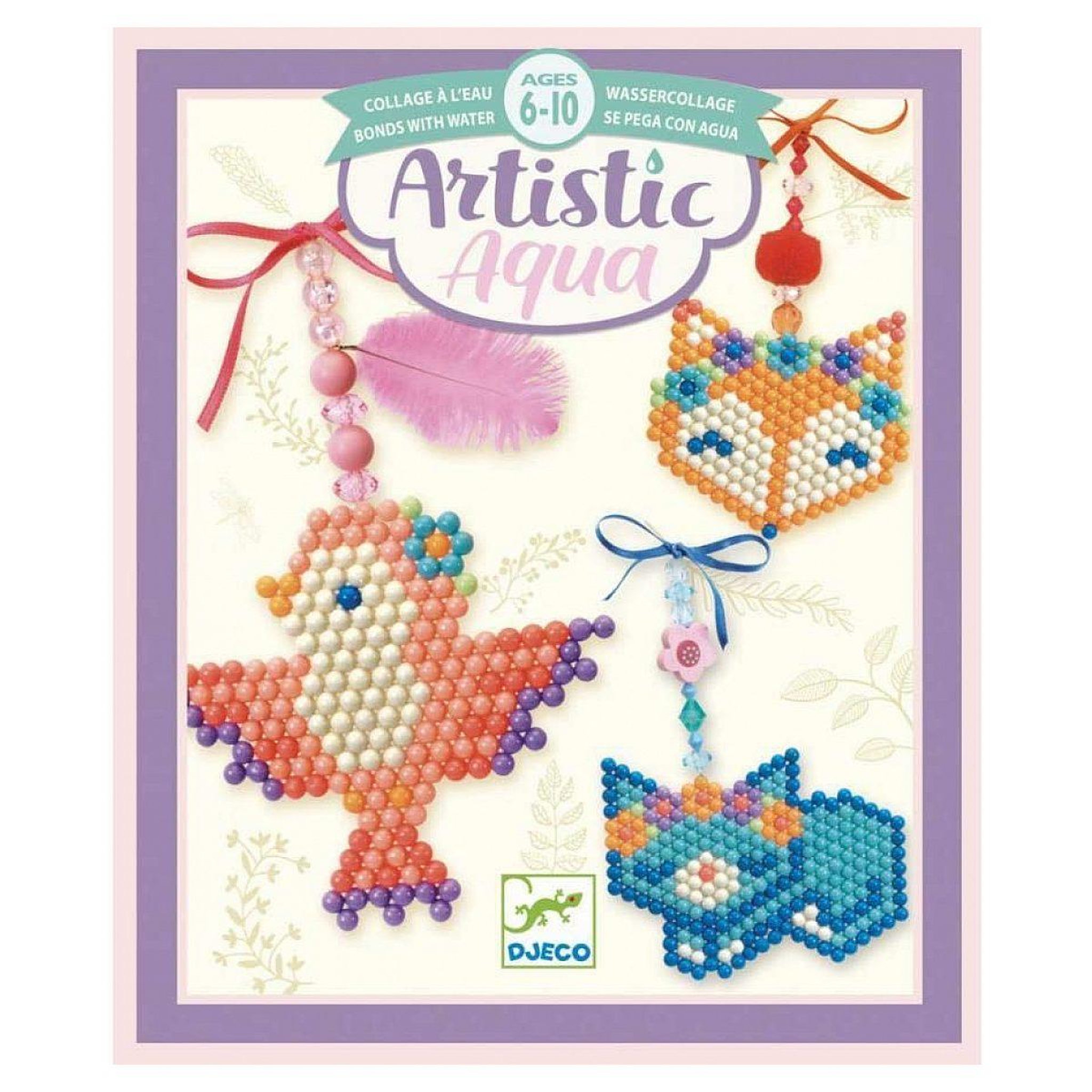Djeco Artistic aqua - perles a eau champetres