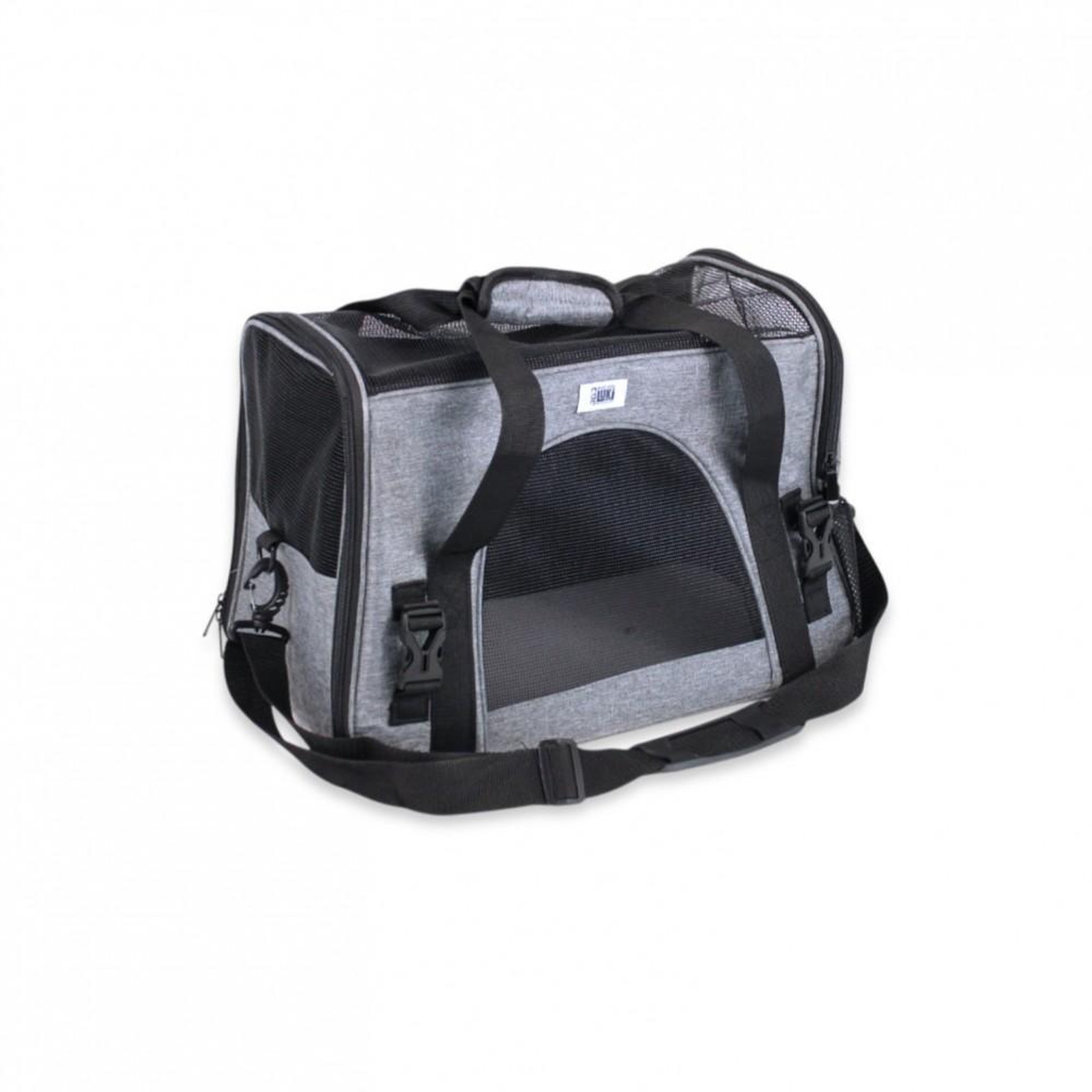 MON AMI LUKI Sac de transport pour chien et chat. Coloris disponibles : Noir, Gris