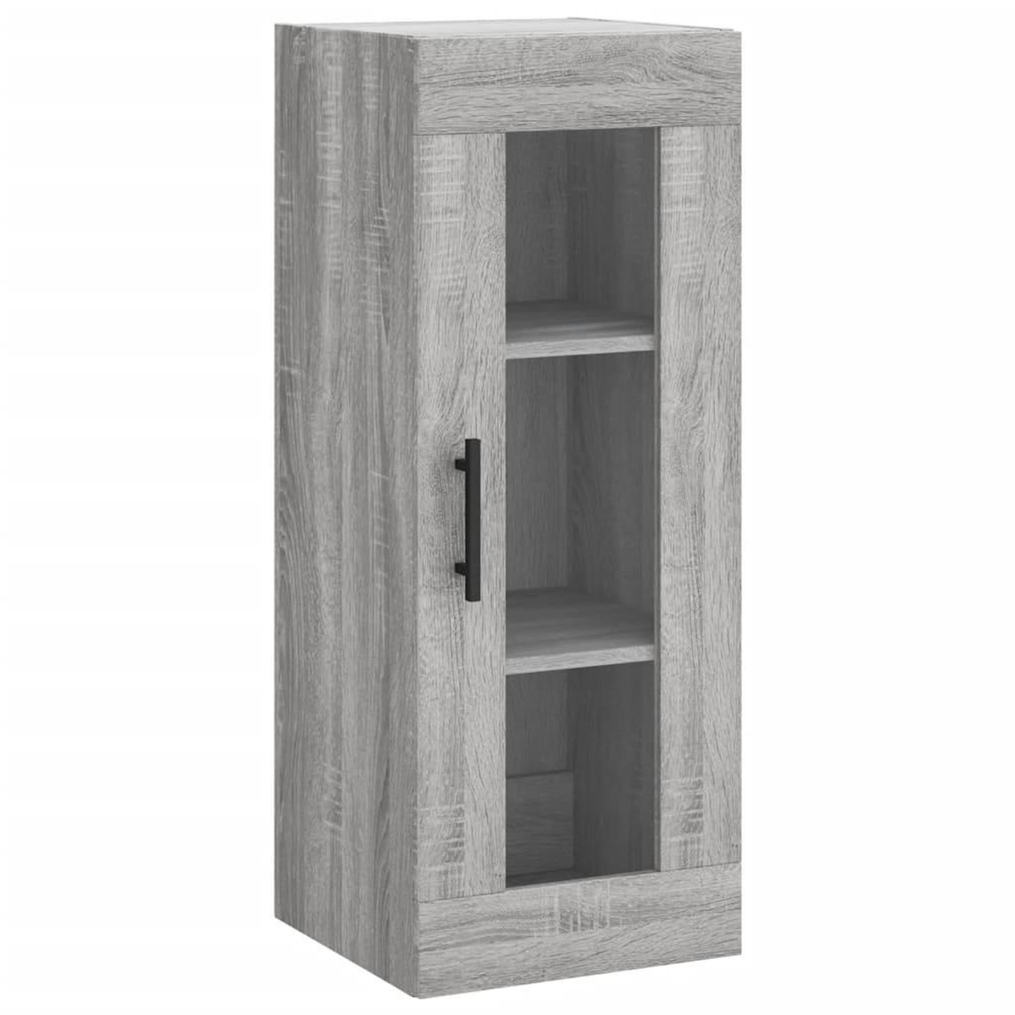 Voir la diapositive 2 : VIDAXL Armoire murale sonoma gris 34,5x34x90 cm