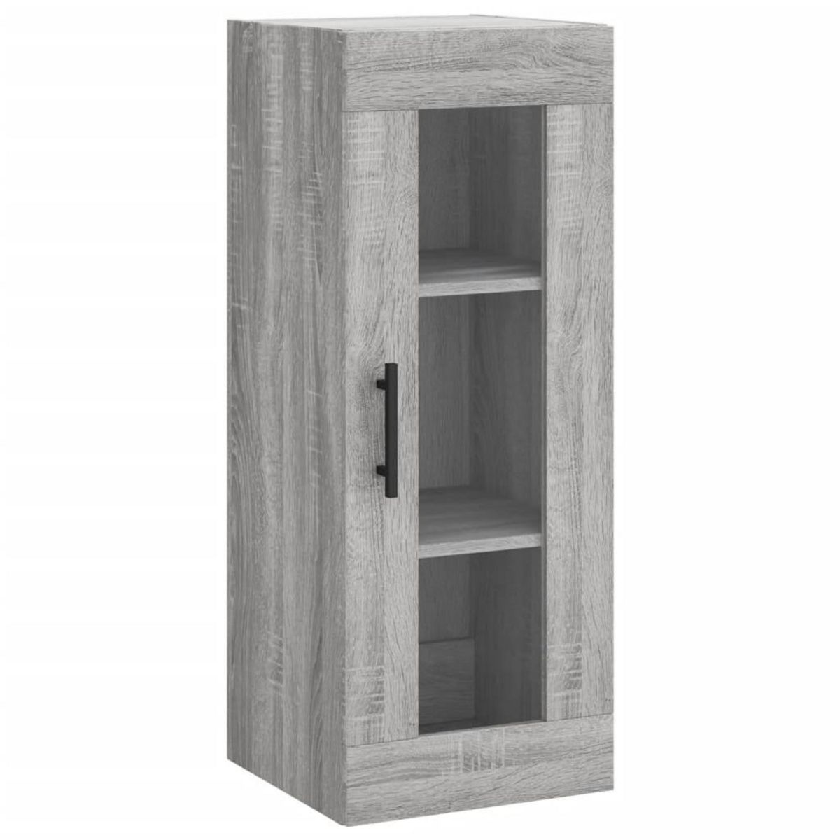 VIDAXL Armoire murale sonoma gris 34,5x34x90 cm