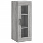 Voir la diapositive 2 : VIDAXL Armoire murale sonoma gris 34,5x34x90 cm