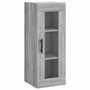 Voir la diapositive 2 : VIDAXL Armoire murale sonoma gris 34,5x34x90 cm