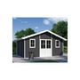 Voir la diapositive 2 : Woodlife garden Abri de jardin composite premium 28mm- 19,22m²- anthracite 