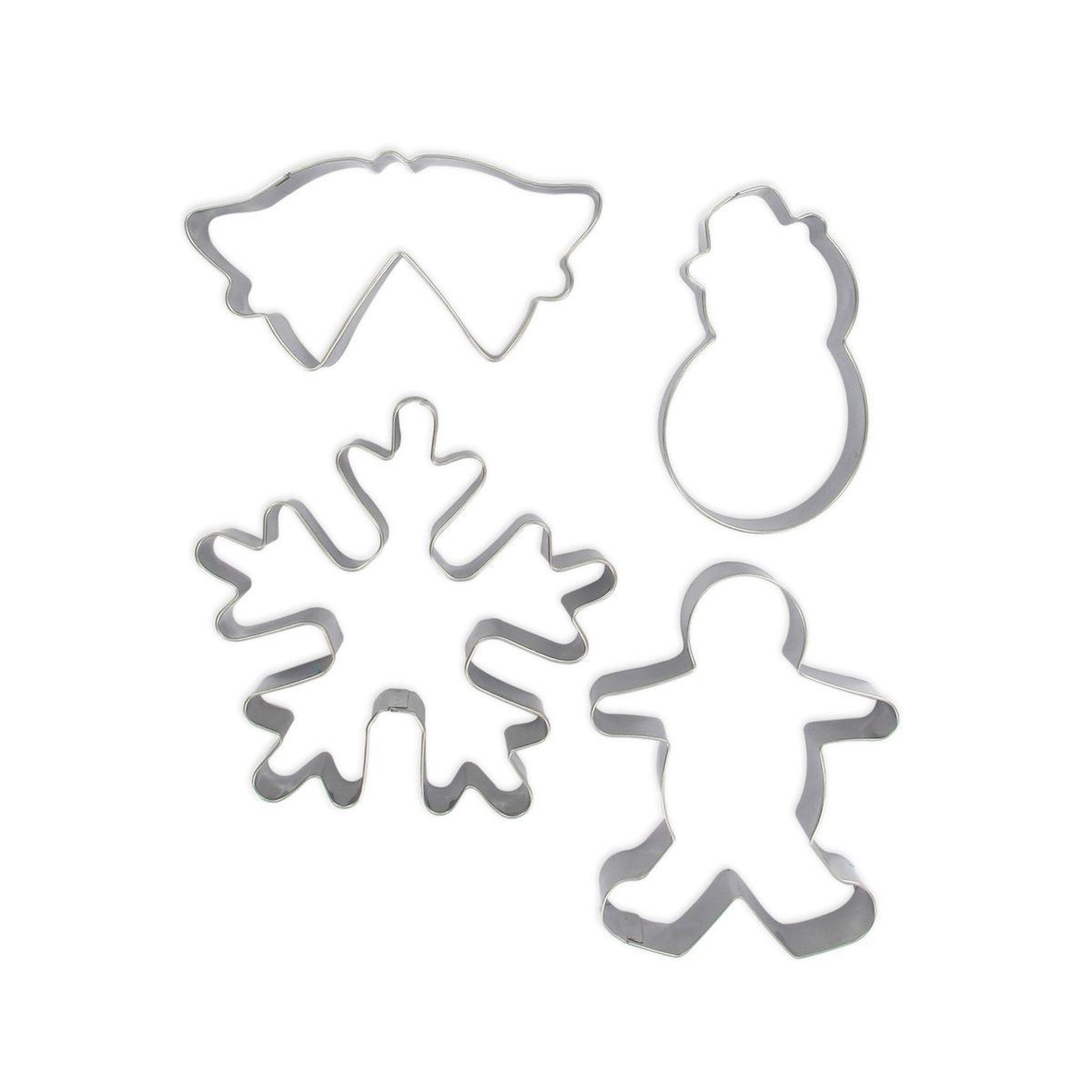 ZENKER Lot de 4 emporte-pièces de noël zenker emporte-pièces
