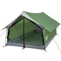 Voir la diapositive 4 : VIDAXL Tente de camping 2 personnes vert impermeable