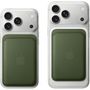 Voir la diapositive 3 : APPLE Porte-cartes MagSafe tissage fin Vert Mousse