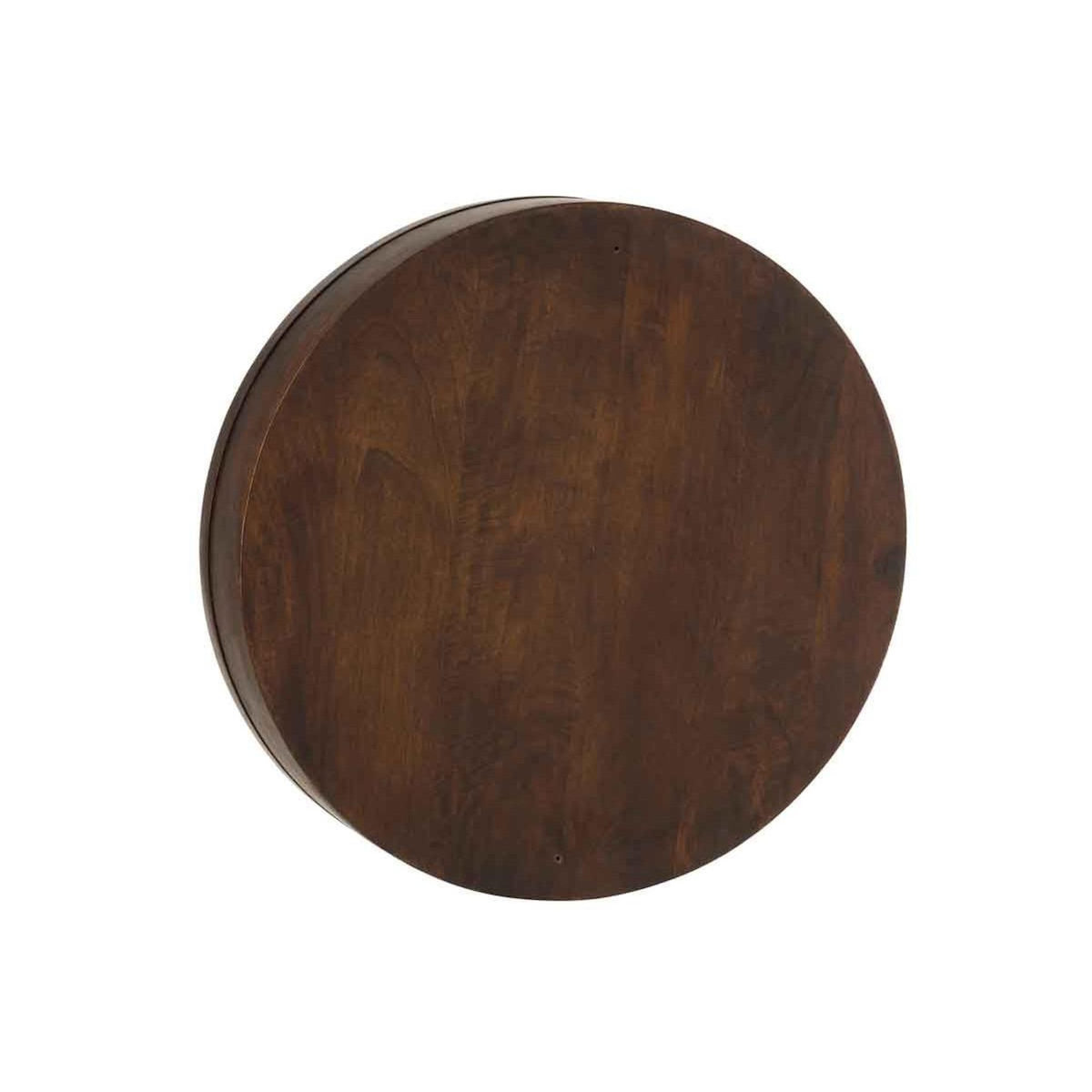 Paris Prix Miroir Mural Coulissant  Gavya  60cm Marron Foncé