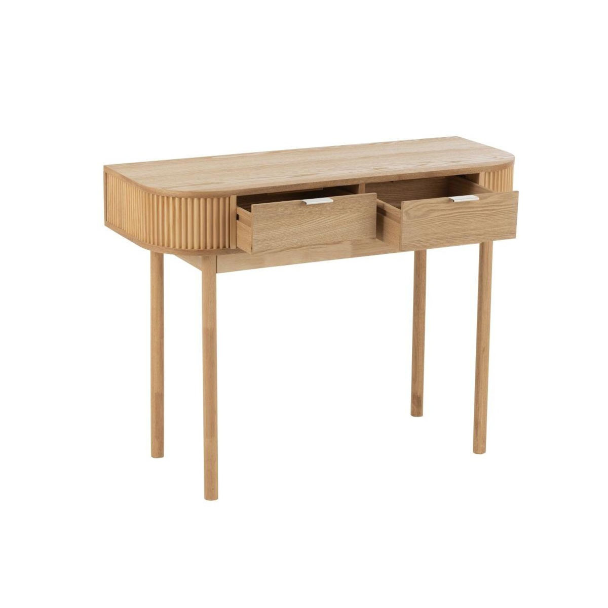 Paris Prix Console en Bois  Alta  100cm Naturel