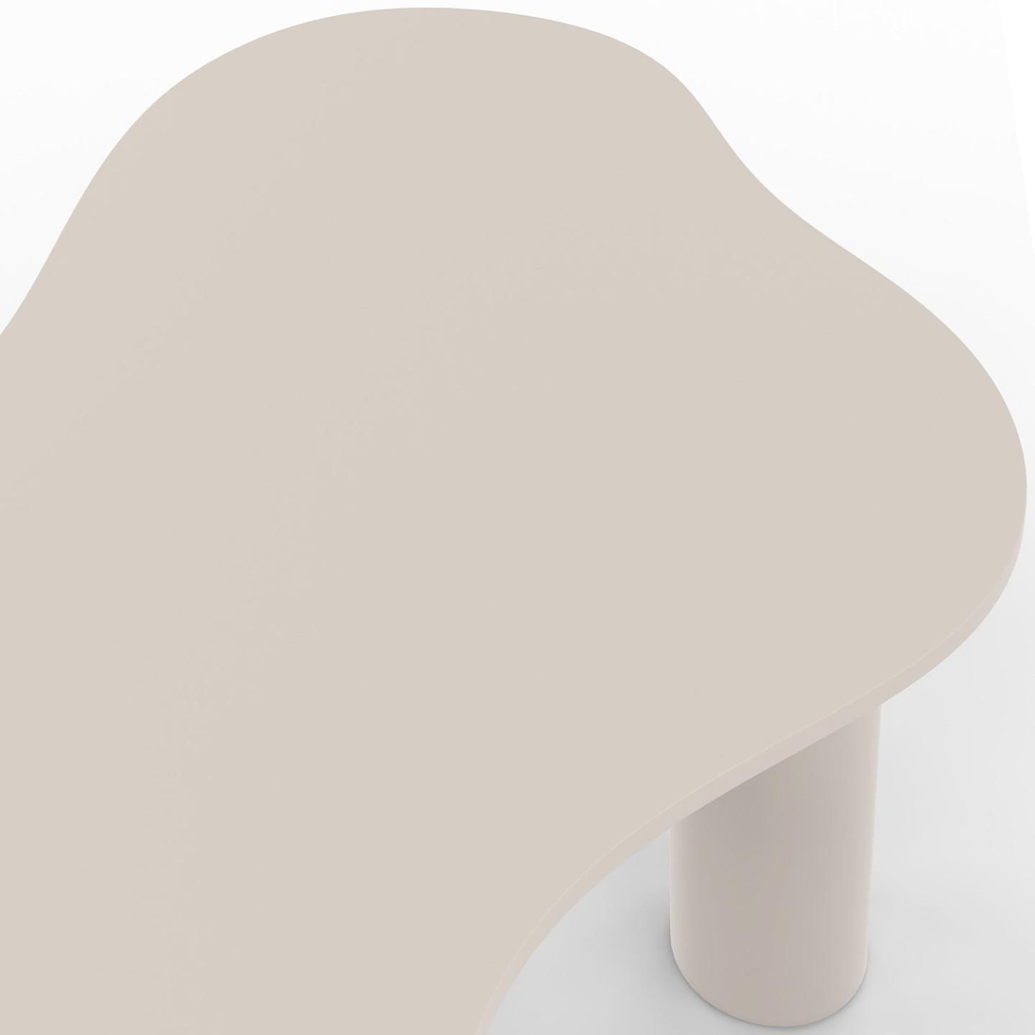 Voir la diapositive 6 : ID MARKET Lot de 2 tables basses gigognes organique 80/110 cm bois beige
