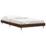 Voir la diapositive 3 : VIDAXL Cadre de lit sans matelas chene marron 90x190cm bois ingenierie