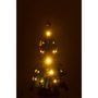 Voir la diapositive 3 : Paris Prix Sapin de Noël Déco à LED  Zane  51cm Multicolore