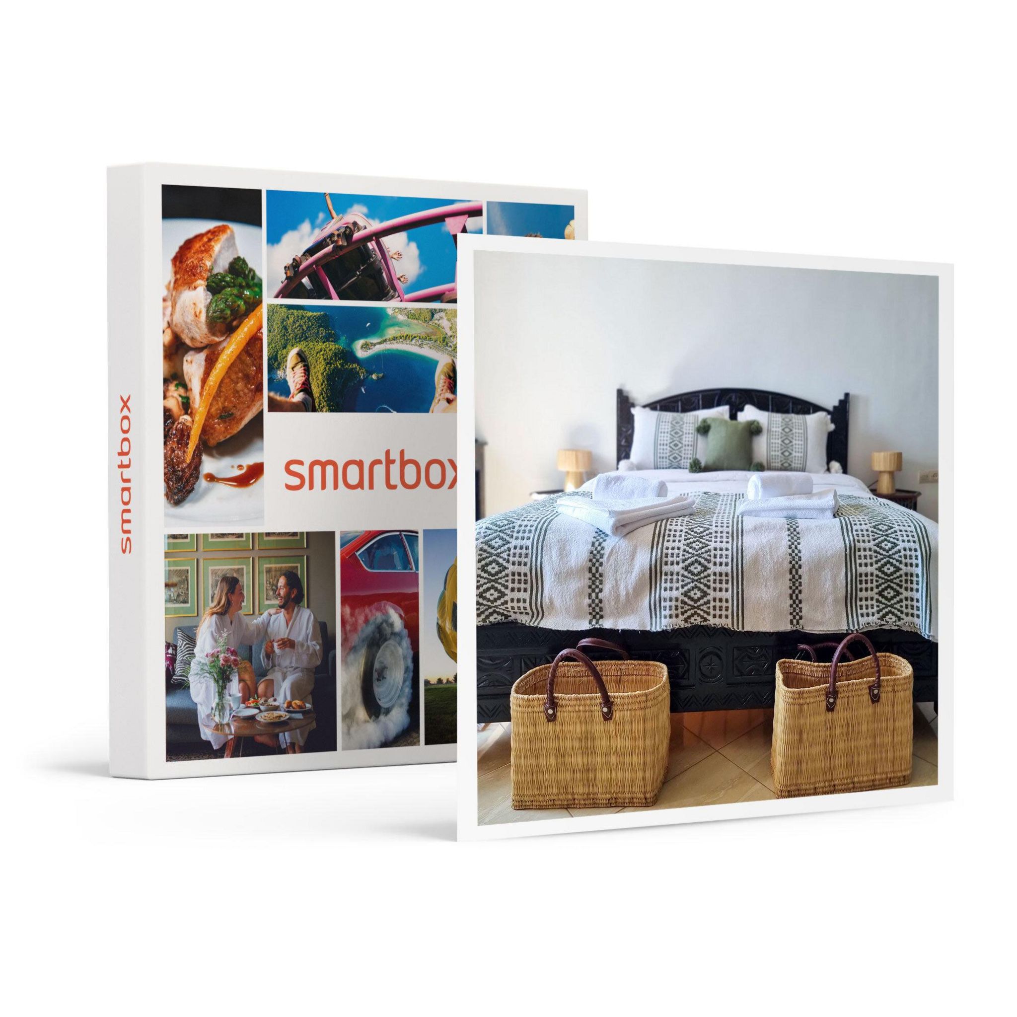 Smartbox Séjour au Maroc : 2 jours en riad avec vue mer, dîner et 2 sessions de yoga près d'Agadir - Coffret Cadeau Séjour