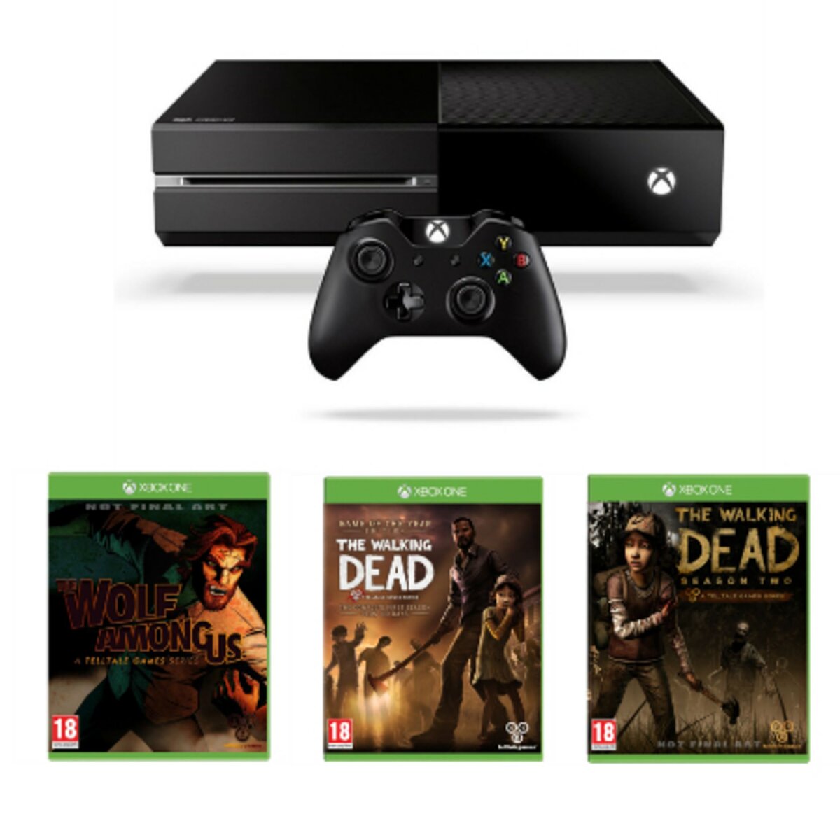 Pack XBOX ONE + 3 Jeux