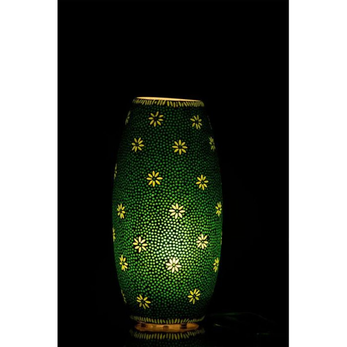 Paris Prix Lampe à Poser en Verre  Bram  41cm Vert