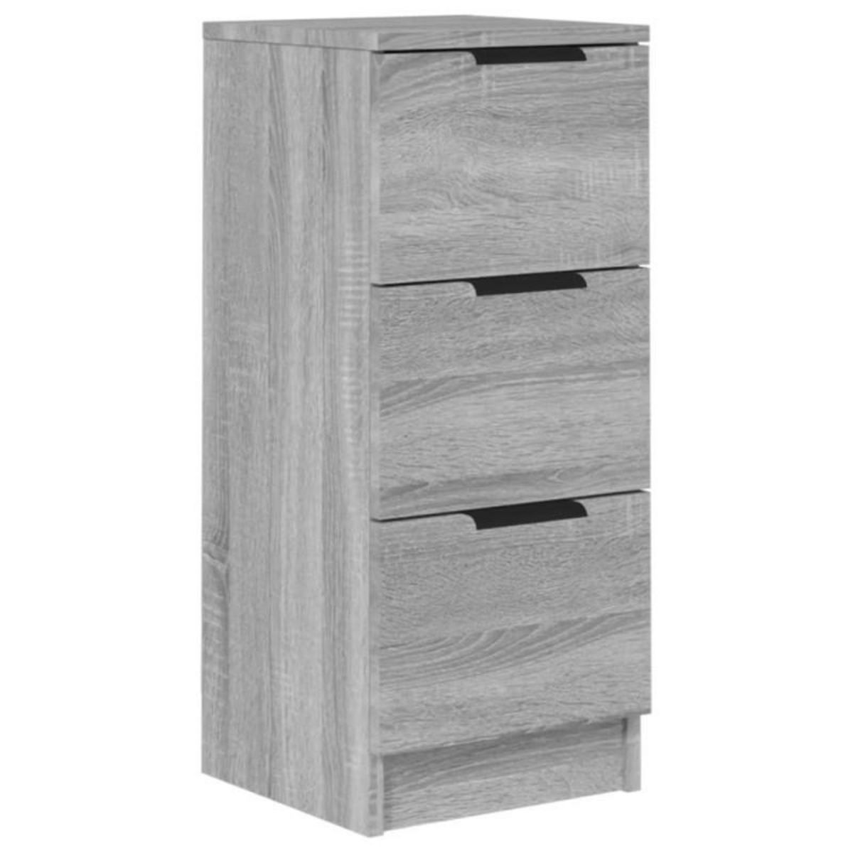 VIDAXL Buffet Sonoma gris 30x30x70 cm Bois d ingénierie