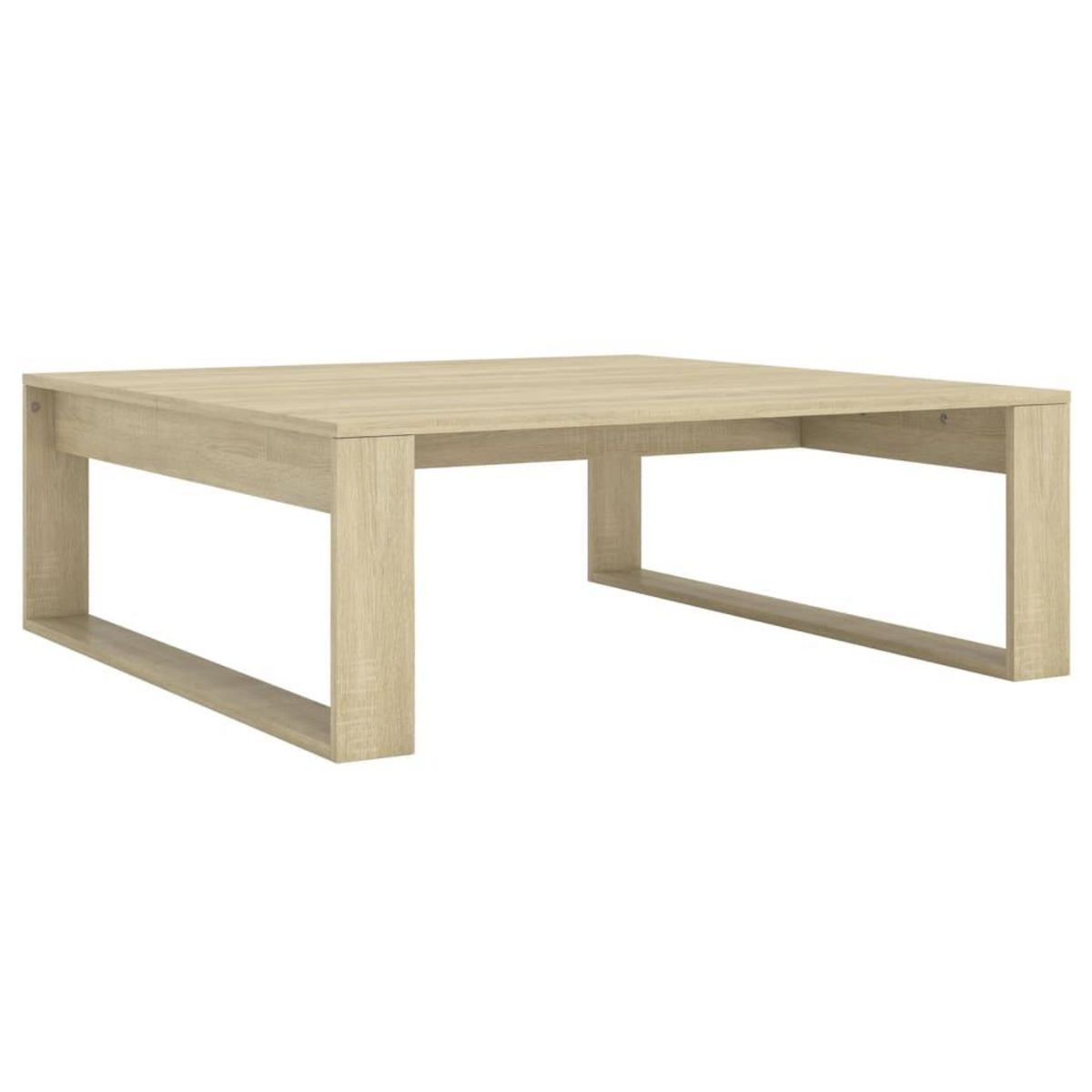 VIDAXL Table basse Chene sonoma 100x100x35 cm Bois d'ingenierie