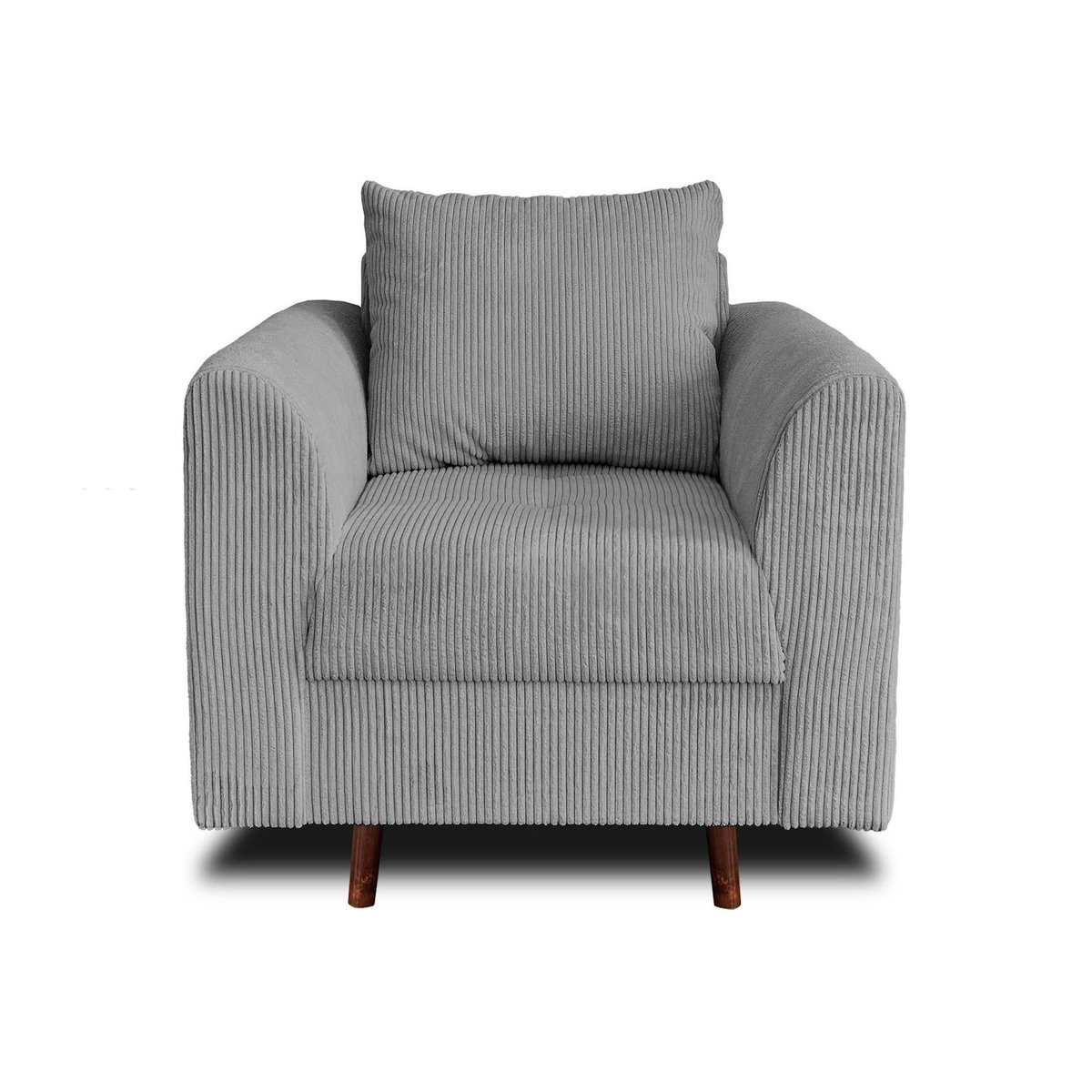 LISA DESIGN Rune - fauteuil - en velours côtelé