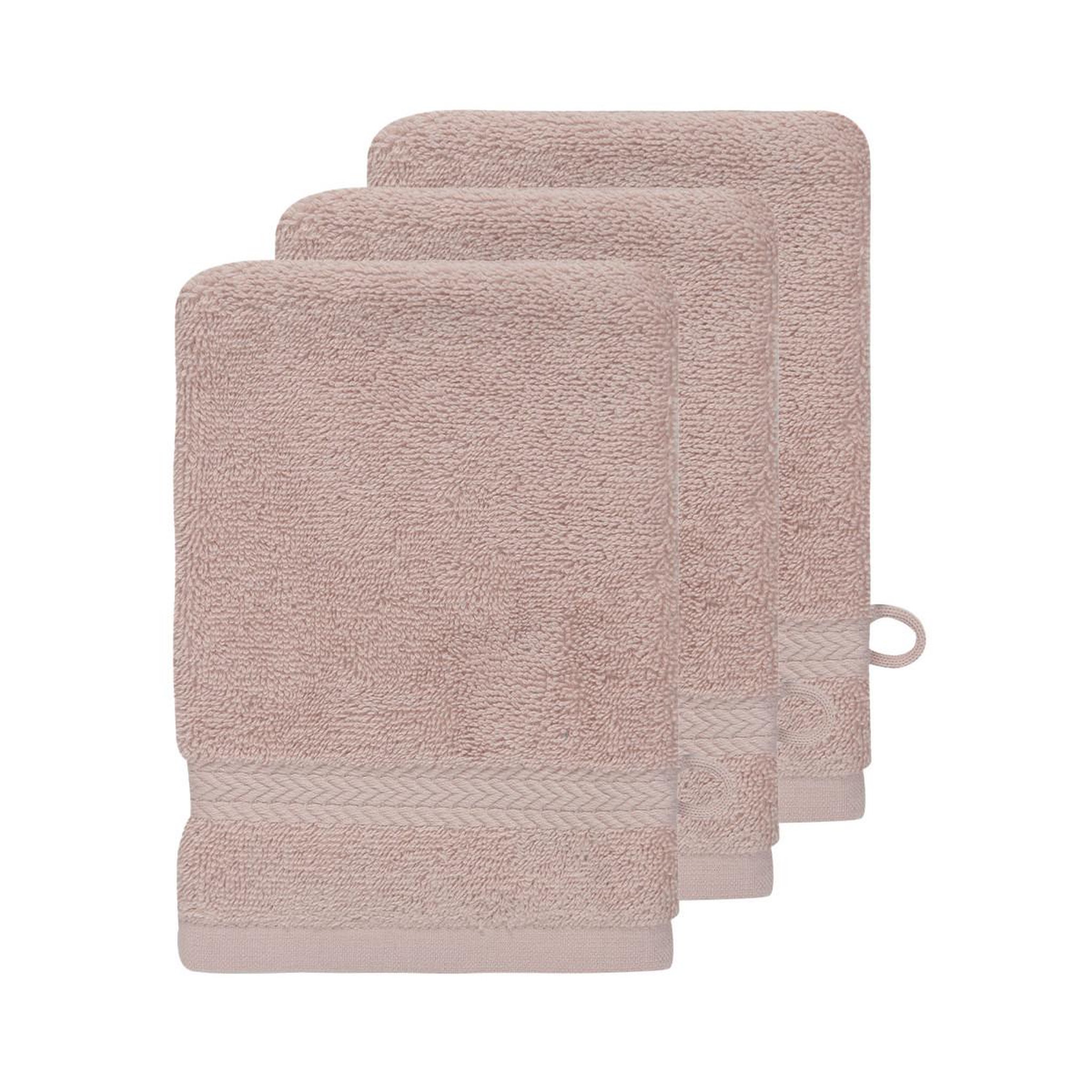 Voir la diapositive 1 : Sensei Maison Lot de 3 gants de toilette 550 g/m² LUXURY - 16x22 cm