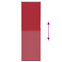 Voir la diapositive 5 : VIDAXL Store enrouleur occultant rouge largeur du tissu 50,7 cm