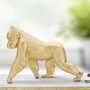 Voir la diapositive 5 : Paris Prix Statuette Design en Résine  Gorille  29cm Or