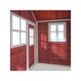 Voir la diapositive 3 : EXIT TOYS Maisonnette en bois pour enfants Loft 150 Rouge - Exit Toys