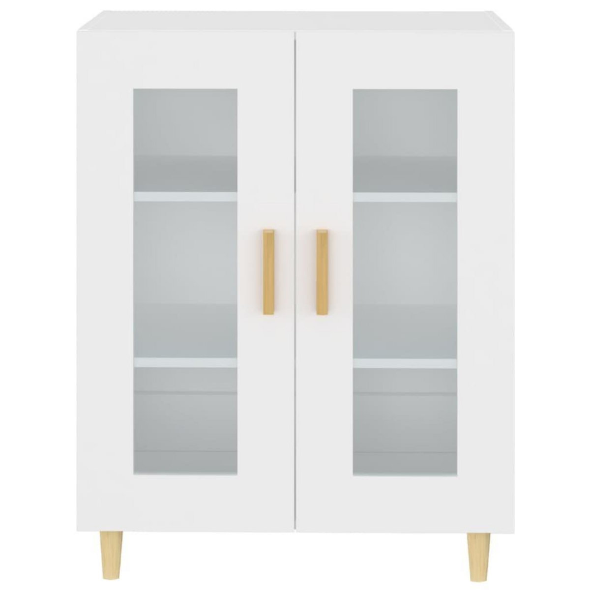 VIDAXL Buffet blanc 69,5x34x90 cm bois d'ingenierie