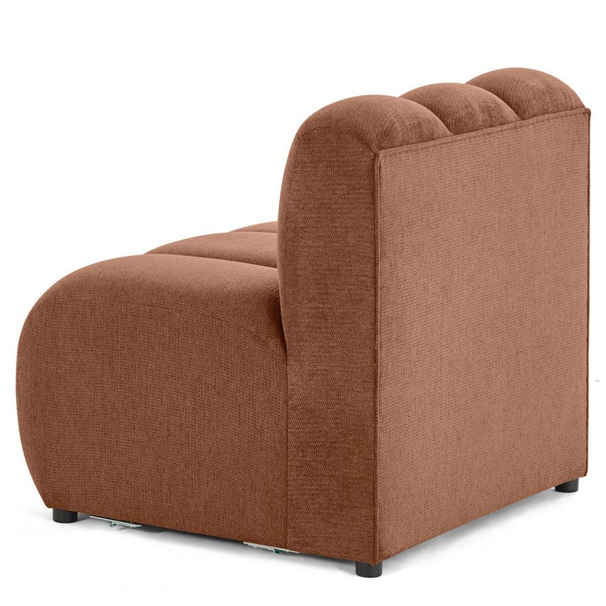 Voir la diapositive 5 : BEST MOBILIER Debbie - module d'assise en tissu texturé