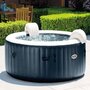 Voir la diapositive 3 : INTEX Spa gonflable PureSpa Blue Navy rond Bulles 6 places - Intex