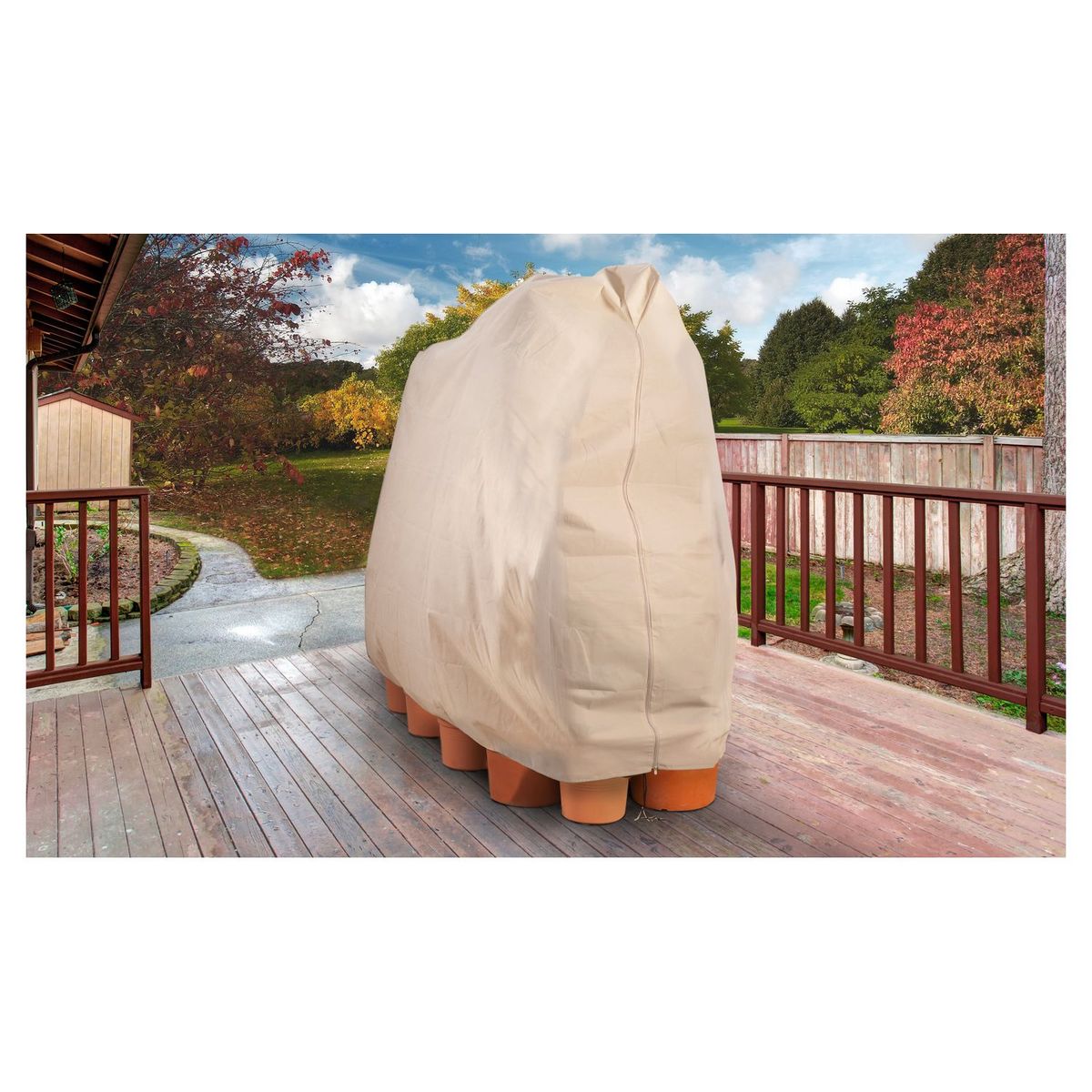 Jardikt Housses d'hivernage pour plantes 120x180cm x2