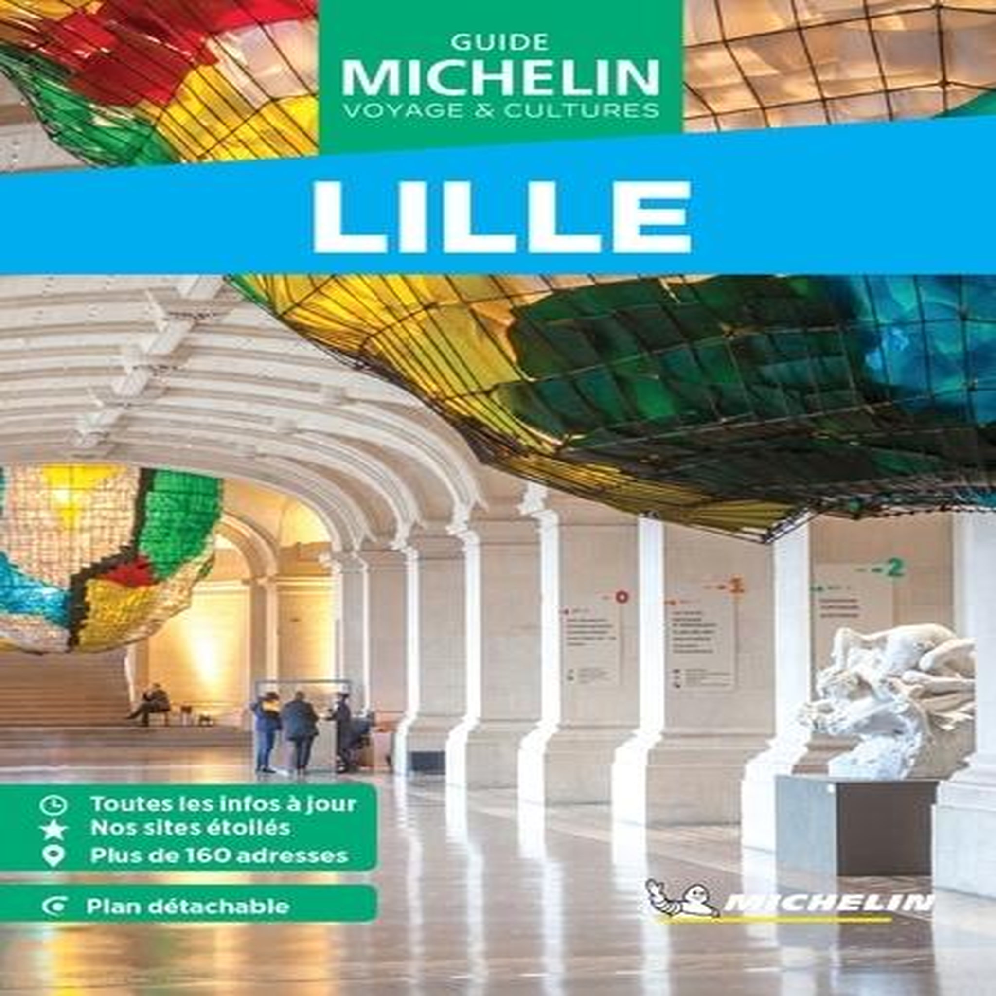 LILLE. EDITION 2024. AVEC 1 PLAN DETACHABLE, Michelin