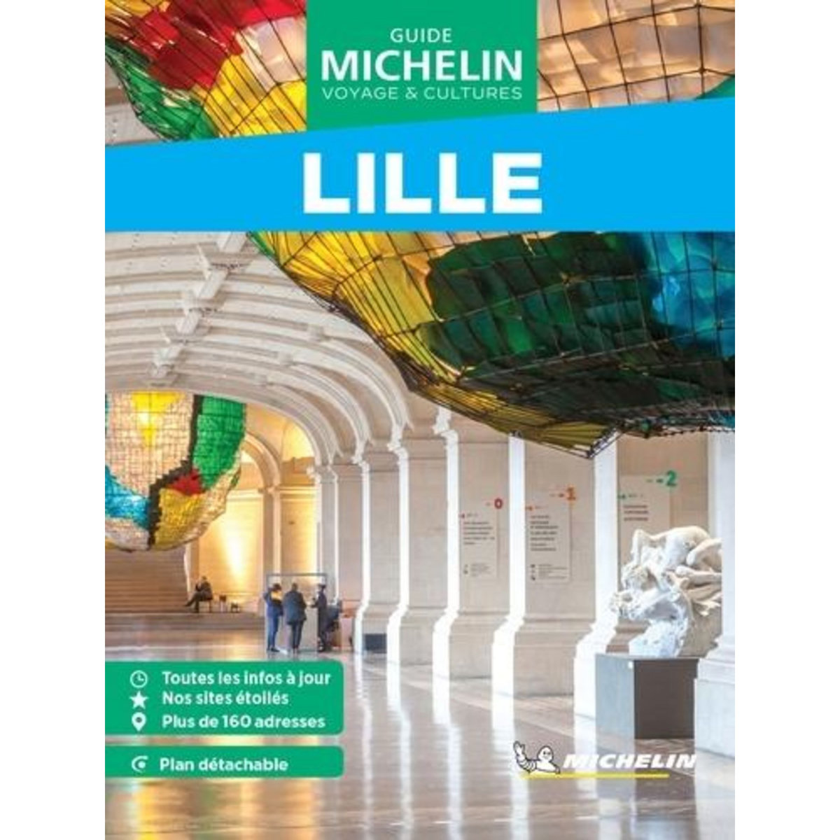 LILLE. EDITION 2024. AVEC 1 PLAN DETACHABLE, Michelin