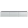 Voir la diapositive 4 : VIDAXL Lit sureleve de jardin 240x40x45 cm Acier galvanise Argente