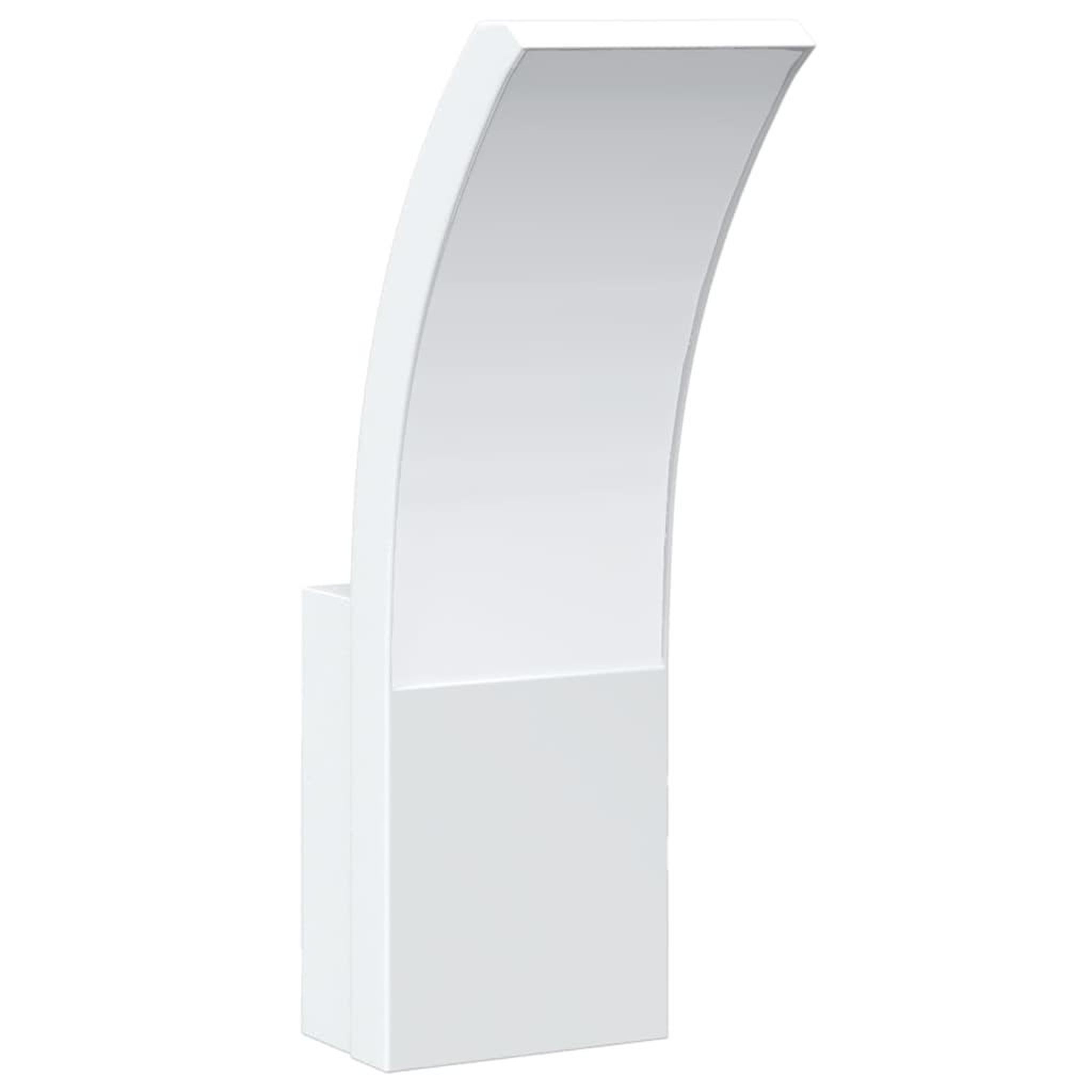 Voir la diapositive 4 : VIDAXL Appliques murales LED d'exterieur 2 pcs blanc