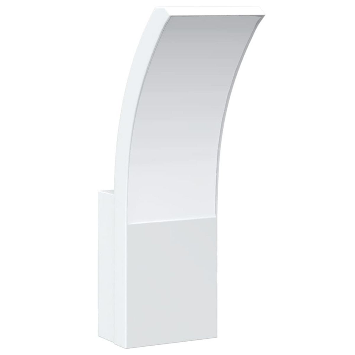 VIDAXL Appliques murales LED d'exterieur 2 pcs blanc