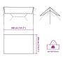 Voir la diapositive 6 : VIDAXL Bache de camping gris et orange 360x294 cm impermeable